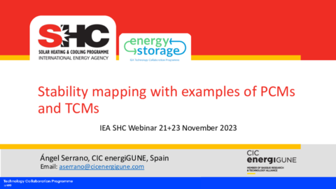 Angel Serrano_Stability mapping with examples of PCMs and TCMs